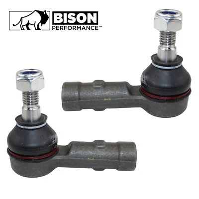 Bison Performance 2pcs Outer Forged Steel Steering Tie Rod Ends For Saab 900 99 - Image 1 of 2