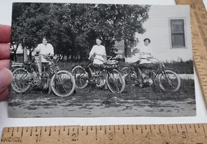 1912 - Wagner / Minneapolis MOTORRÄDER - Echtfoto - POSTKARTE - Angebot #5290 - Bild 1 von 11