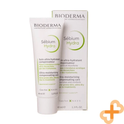 BIODERMA Sebium Hydra Feuchtigkeits 40ml Creme Ultra Ausgleichen Care Akne Pore - Bild 1 von 4