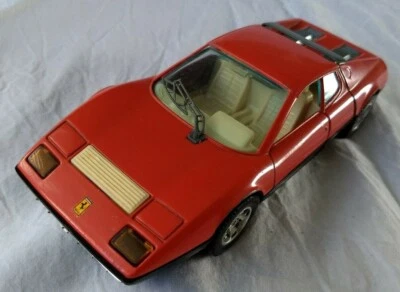 Burago Ferrari BB512 Modelo de Coche (Rojo) Escala 1/24 Hecho en Italia Metal Foto 1 de 4