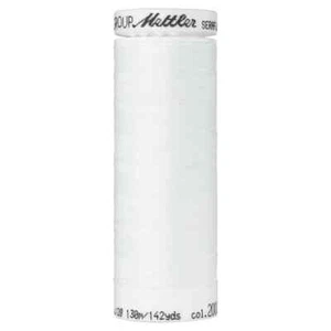 Seraflex Weiß Nr. 2000 Elastisches Garn 130m Amann Mettler 100% Polyester - Picture 1 of 1