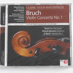 7818 Bruch Bach - Violin Concerto No 1 Tamsin Little BBC Music *NEW & SEALED* CD - Picture 1 of 2