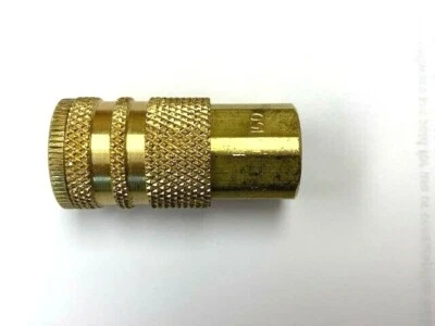 Coilhose Pneumatics 150 1/4” Industrial Coupler, 1/4” FPT (Brass) - USA - NEW