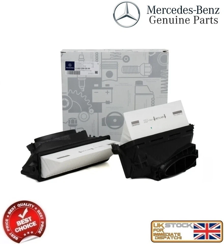 GENUINE MERCEDES AIR FILTER E300 E350 W212 C300 C350 CLS G350 GL350 GLC GLE GLK - Image 1 of 1