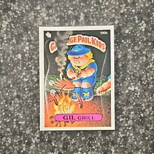 Tarjeta de colección Garbage Pail Kids Gil Grill Topps 1986 #190b - Imagen 1 de 2