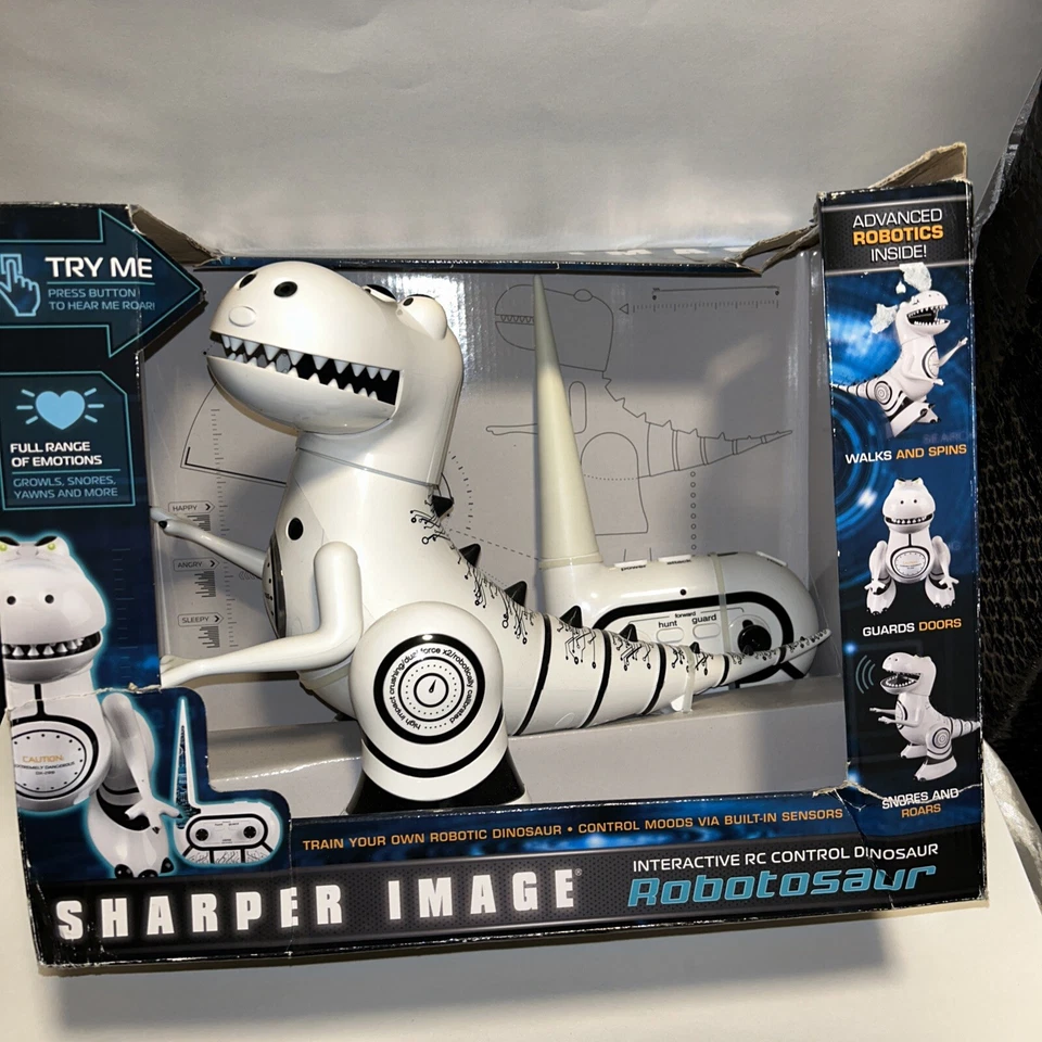 I4 Sharper Image RC Dinosaur Robotosaur Replacement Remote Trainable Dino