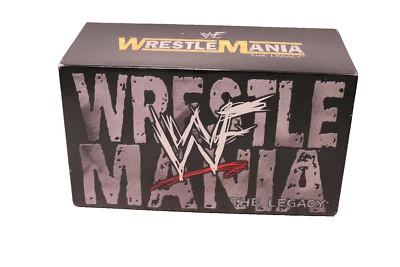WWF WrestleMania - The Legacy Box Set (Wrestlemanias 1-14) VHS Complete  - Image 1 of 4