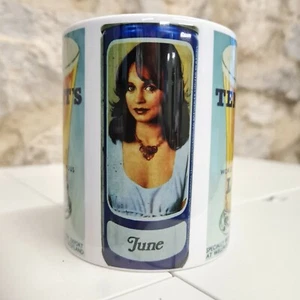 Tennents Lager Lovelies June Cup Mug nostalgic gift Glamour can tin Tennants - Picture 1 of 7