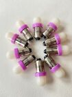 Pinball LED Bulbs 44 FROSTED DOME PURPLE 10 pieces