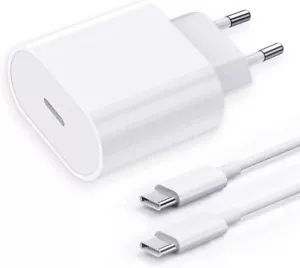 Cargador 20w con cable para Iphone 15 16 PRO PLUS MAX USB-C Carga Super Rapida - Imagen 1 de 6