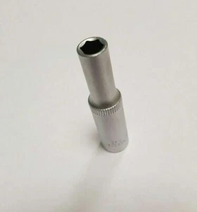 ASTA 4mm Deep Socket 1/4" Drive Metric 6 Point (6PT) Chrome Vanadium (Cr-V) - Picture 1 of 6