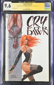 CRY FOR DAWN #2 - Signed/Sketched By Joseph Linsner/Joe Monks - CGC 9.6 1990 - Picture 1 of 2