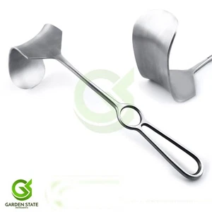 Bauchretraktor 55 x 85 mm 10" tiefes Gewebe Rückenhalten Tierarzt Retraktor - Bild 1 von 2