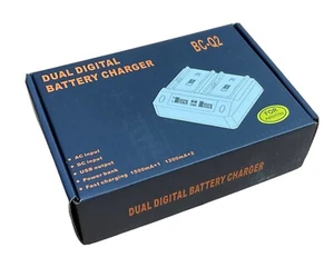 Dual NP-F980 digital battery charger - Picture 1 of 3