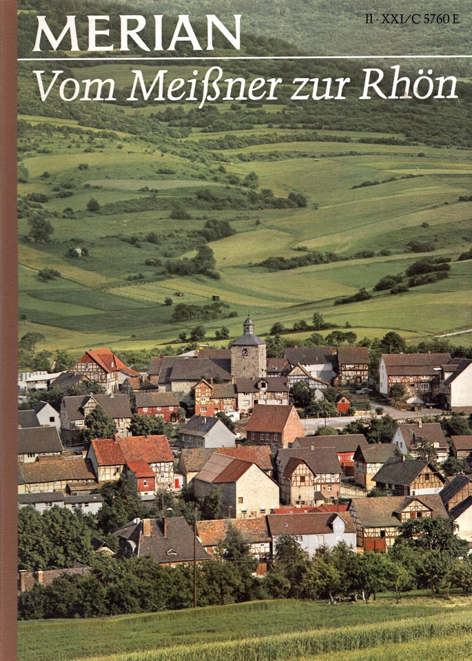 Guía de viaje Merian De Meissner a Röhn año 1968 cuaderno 11 año 21 (XXI) - Imagen 1 de 1