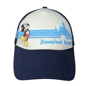 Disneyland Resort Snapback Hat Blue Youth 54-57cm Mickey & Friends - Picture 1 of 10