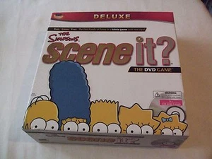  Scene it Deluxe THE SIMPSONS  DVD Game Screen Life Games - Picture 1 of 3