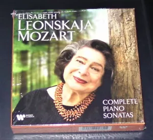 ELISABETH LEONSKAJA MOZART COMPLETE PIANO SONATAS 6 CD BOX NEU & OVP - Bild 1 von 8