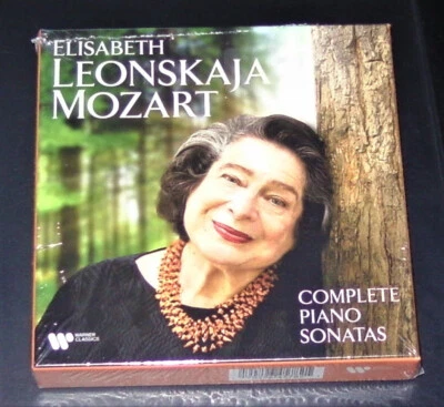ELISABETH LEONSKAJA MOZART COMPLETE PIANO SONATAS 6 CD BOX NEU & OVP - Bild 1 von 4