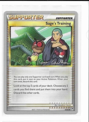 SAGE'S TRAINING - 77/90 - Pokemon WORLD CHAMPIONSHIPS 2011 - NM Ross Cawthon - Image 1 of 4