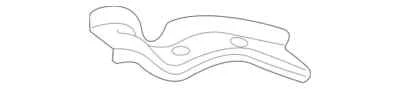 2056260816 Mercedes Benz C43 AMG C63 AMG C400 C300 2015-2023 Apron/Rail Assembly - Image 1 of 3
