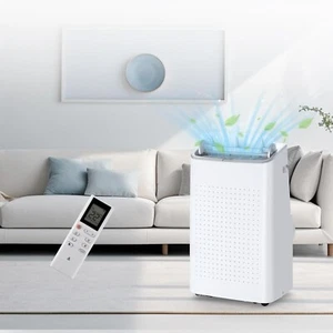 14000Btu Air Conditioner Portable 3-in1 with Dehumidifier Cooling Fan Sleep Mode - Picture 1 of 7