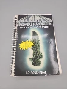 Marijuana Growers Handbook  1986 POSSIBLE Autographed by ROSENTHAL, ED - Imagen 1 de 6
