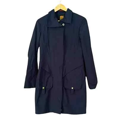 Ali Ro Rain Coat Trench Navy Blue Size 6 - Image 1 of 4