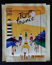 2021 PANINI TOUR DE FRANCE PACK BAG BUSTINA STICKER AND CARDS PACK BAG 