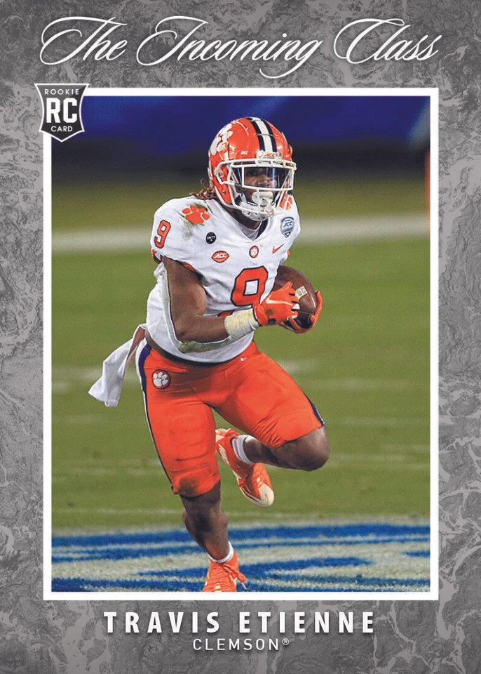 Travis Etienne 2021 Panini Instant The Incoming Class RC CLEMSON PRESALE - Image 1 of 1