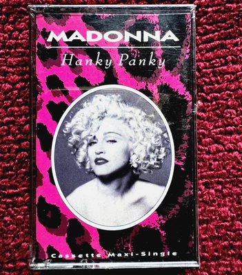 MADONNA HANKY PANKY CASSETTE TAPE SEALED MAXI SINGLE BOX PROMO DICK TRACY LP LOT - Image 1 of 4