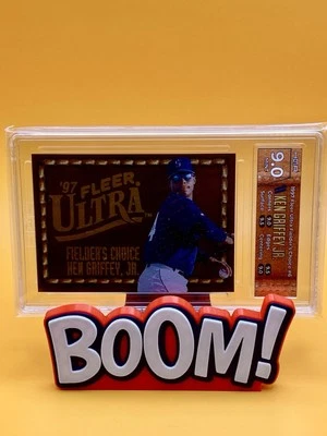 Fleer Ultra Fielder’s Choice #6 1997 Ken Griffey Jr. HGA 9 inserto raro patio Foto 1 de 3