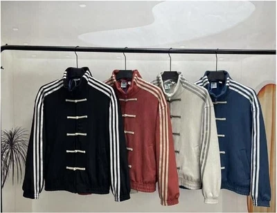 2025 Originals Snake Year Limited New Chinese Stand Collar Casual Jacket - Image 1 of 4