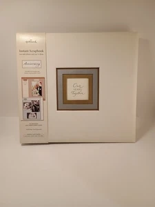 Hallmark Instant Scrapbook Anniversary Just Add Photos 20 Embellished Pages - Picture 1 of 5