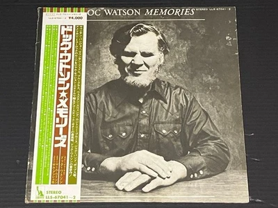 Doc Watson Memories 2LP Vinyl VG++ Japan Pressing Excellent Condition - Image 1 of 4