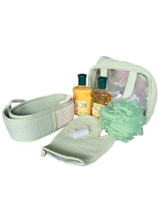 Vtg Bath & Body Works Daffodil Fields Body Lotion & Shower Gel 8 oz Gift Set NOS - Picture 1 of 9