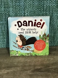 Personalized Name Magical Storybook DANIEL The Wizards Need Your Help - NEW - Bild 1 von 4