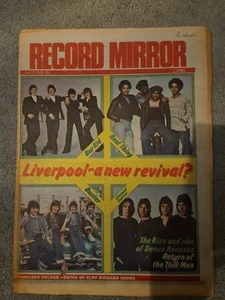 Record Mirror Zeitung 17. Juli 1976 Liverpool Revival Cover Cliff Richard Pos - Bild 1 von 5