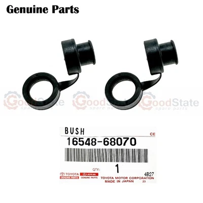 Genuine LandCruiser 75 Series PZJ HJ FJ Lower Radiator Mount Bush Rubber x2 - Image 1 of 4