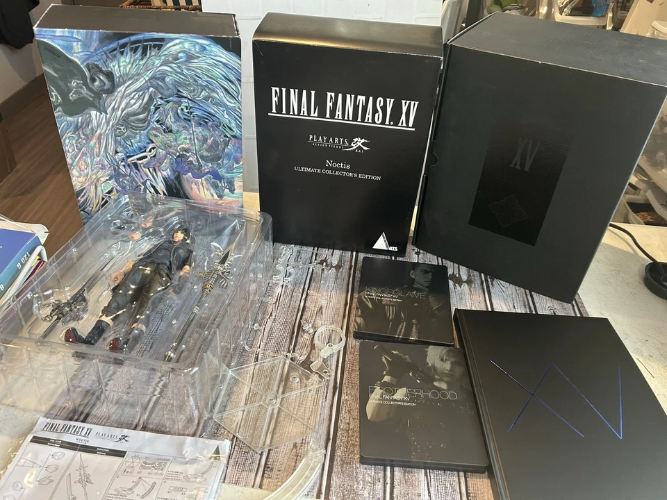 Final Fantasy XV Ultimate Edición Coleccionista PS4, Libro de Arte, Estatua, Exclusivo Foto 1 de 4