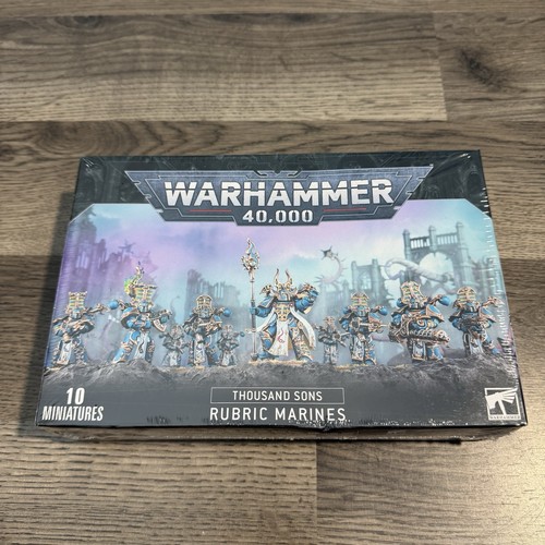 Thousand Sons Rubric Marines Chaos Warhammer 40K NIB Flipside ...