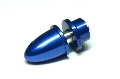 RC Model Airplane 3.00mm Hole R/C Hobby Propeller Blue Metal Adapter PA149 - Image 1 of 2