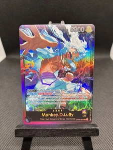 Monkey.D.Luffy OP09-061 ST 26 Leader Holo - Picture 1 of 2