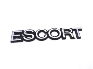 Genuine New FORD ESCORT BOOT BADGE Emblem Mk5 V 1990-1993 Cosworth XR3i 6181447 - Picture 1 of 2