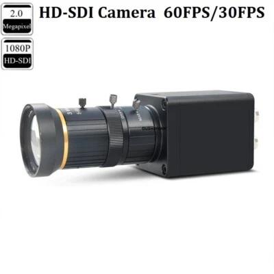  CCTV HD SDI 2.0MP 1080P 1080i 30fps/50fps/60fps Security Mini Box SDI Camera   - Image 1 of 4
