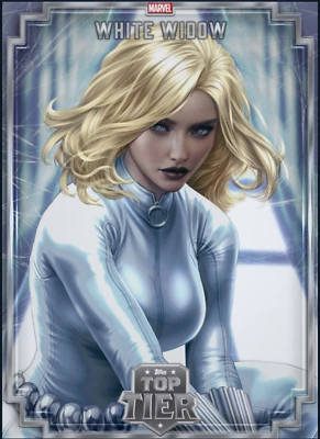 White Widow Top Tier Award - Topps Marvel Collect Digital card - Image 1 of 4