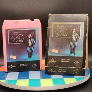 Vintage George Carlin - Class Clown (8-Track Cartridge Tape, 1972) w/ Slipcover - Picture 1 of 8