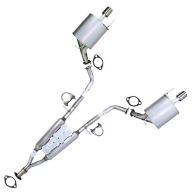 Kit de escape silenciador resonador de acero inoxidable se adapta a: Infiniti M37 2011-2013 3,7 L Foto 1 de 4