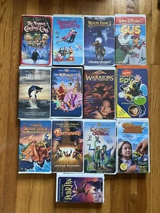 Disney Vhs Muppets Pan Gus Warriors Virtue Borrowers Ungetestet Pls Lesen - Bild 1 von 5