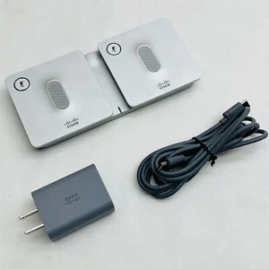 Cisco CP-8832-MIC-WLS Wireless Microphone Kit w/ 2*Microphones + Power supply - Afbeelding 1 van 5